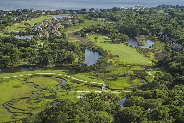 2473 High Hammock Rd, Seabrook Island, SC 29455 - aerial overview of property's location featuring a large body of water and a local golf course