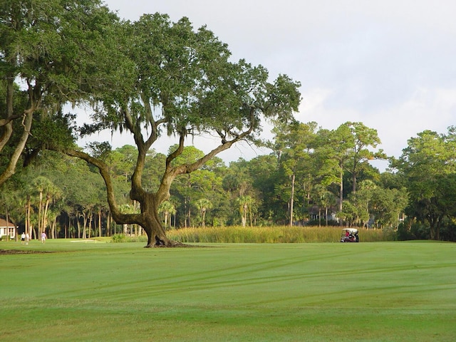 2473 High Hammock Rd, Seabrook Island, SC 29455 - view of home's community featuring a yard, view of golf course, and view of scattered trees