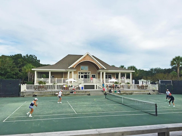 2473 High Hammock Rd, Seabrook Island, SC 29455 - view of tennis court