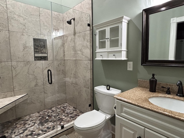 762 Swanson Ave, Charleston, SC 29412 - bathroom featuring vanity and a shower stall