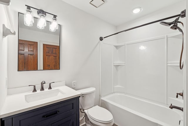 125 Drayton Dr, Summerville, SC 29483 - full bath featuring vanity, toilet, and  shower combination