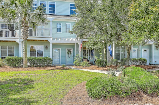 1723 Brittlebush Ln, Johns Island, SC 29455 - view of front of property with a front yard