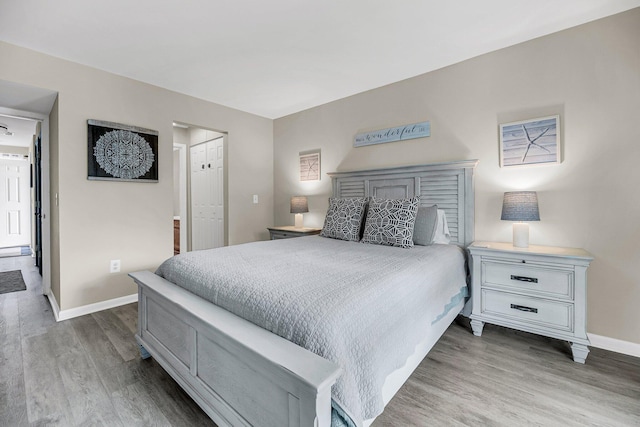 202 Mariners Cay Dr, Folly Beach, SC 29439 - bedroom featuring wood finished floors and baseboards