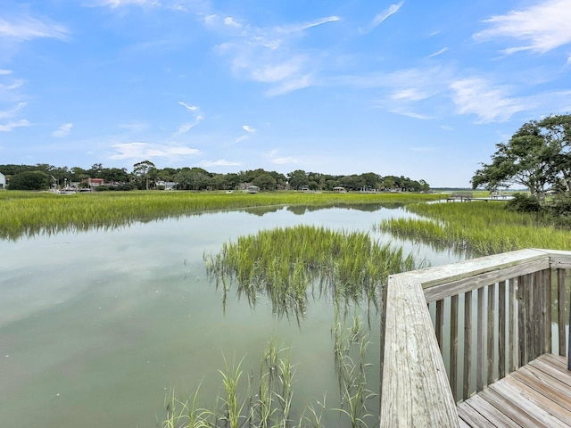 202 Mariners Cay Dr, Folly Beach, SC 29439 - dock featuring a water view