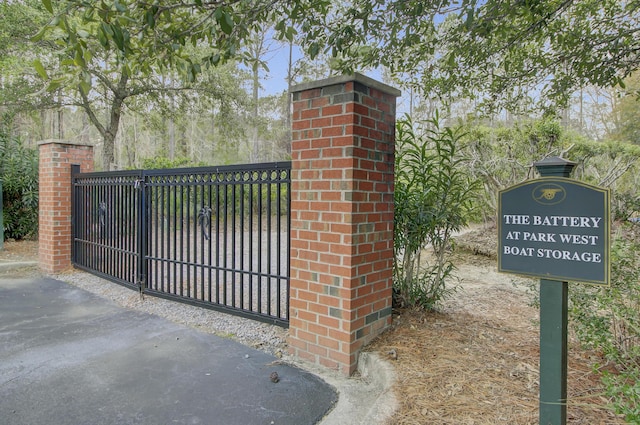 view of gate