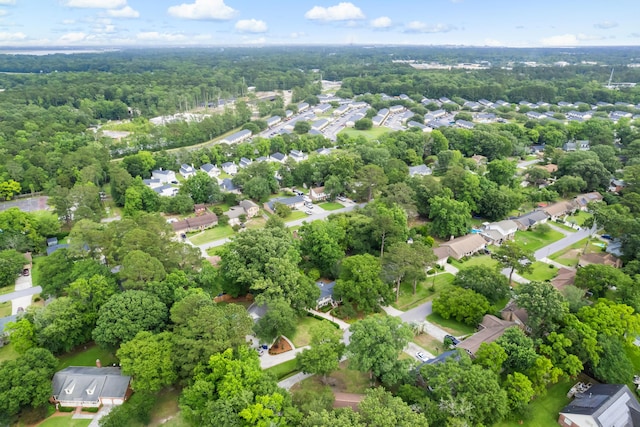 886 Friendly Cir, Charleston, SC 29414 - aerial view of residential area featuring a forest
