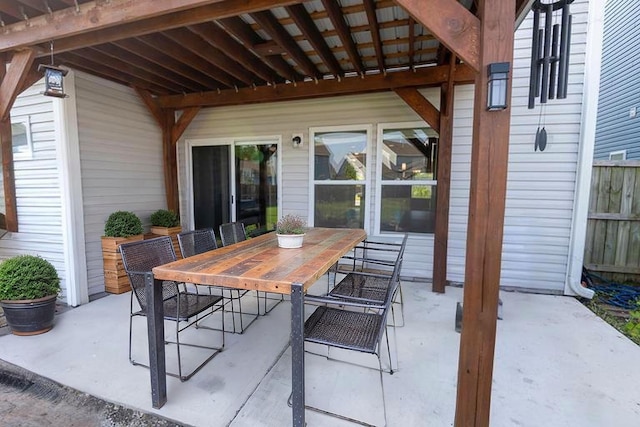 408 Fox Sparrow Ct, Summerville, SC 29486 - view of patio / terrace with outdoor dining area