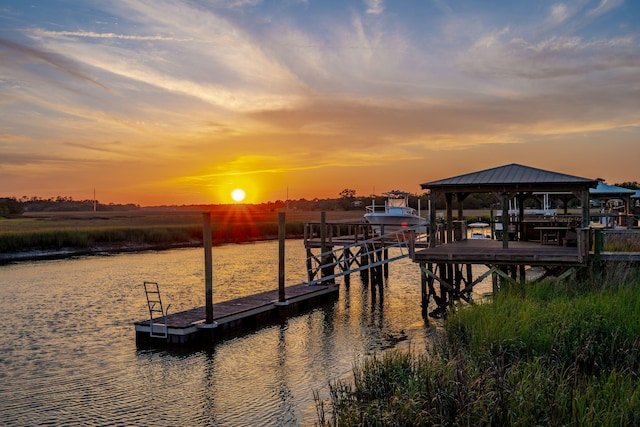 27 Rebellion Rd, Charleston, SC 29407 - dock with a water view