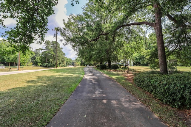 view of road