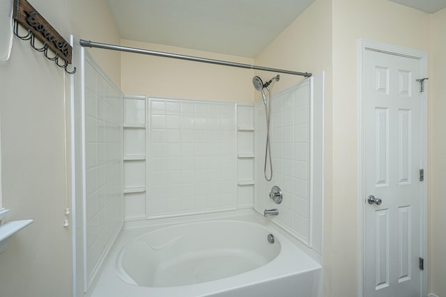 full bath with shower / washtub combination