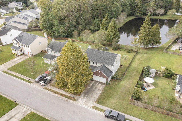 4987 Ballantine Dr, Summerville, SC 29485 - aerial perspective of suburban area featuring a large body of water