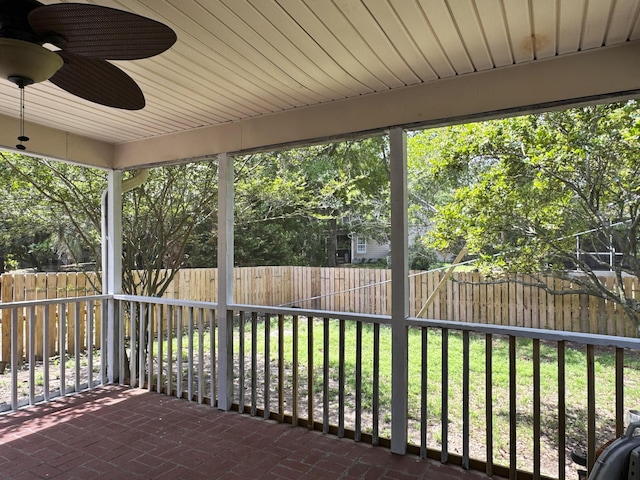 1317 Wild Olive Dr, Mount Pleasant, SC 29464 - unfurnished sunroom with healthy amount of natural light