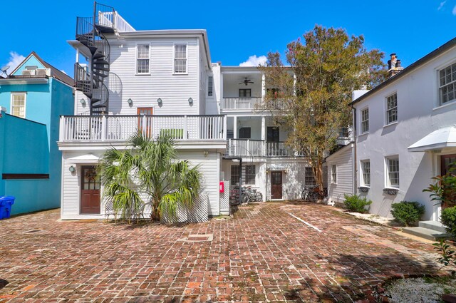 35 Society St Unit D, Charleston, SC 29401 - view of front of house featuring a balcony
