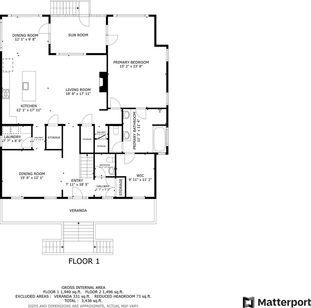 1216 Rivers Reach Dr, Charleston, SC 29492 - home floor plan