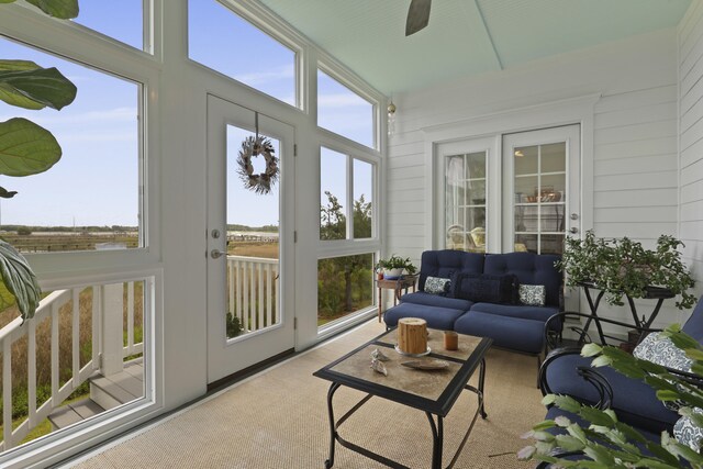 1216 Rivers Reach Dr, Charleston, SC 29492 - sunroom / solarium with healthy amount of natural light