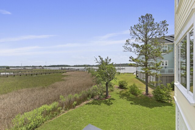1216 Rivers Reach Dr, Charleston, SC 29492 - view of grassy yard featuring a water view