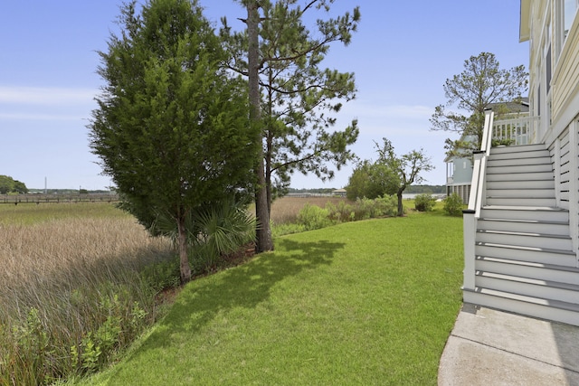 1216 Rivers Reach Dr, Charleston, SC 29492 - view of green lawn with stairs