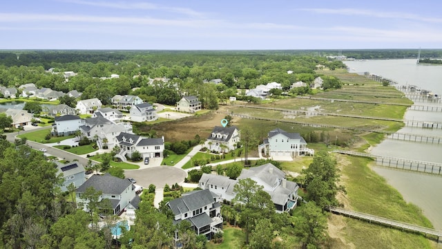 1216 Rivers Reach Dr, Charleston, SC 29492 - aerial view of property's location with a nearby body of water and nearby suburban area