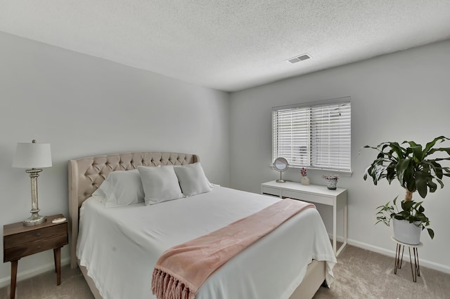 7838 Long Shadow Ln, North Charleston, SC 29406 - bedroom with light carpet, baseboards, and a textured ceiling