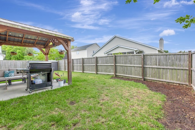 7838 Long Shadow Ln, North Charleston, SC 29406 - view of yard with a gazebo and a patio