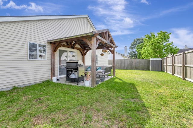 7838 Long Shadow Ln, North Charleston, SC 29406 - view of yard with a patio