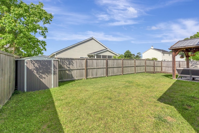 7838 Long Shadow Ln, North Charleston, SC 29406 - view of yard with a gazebo