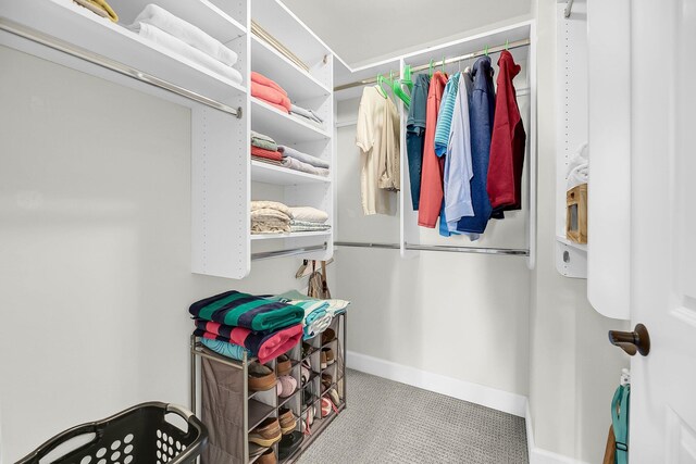 view of spacious closet