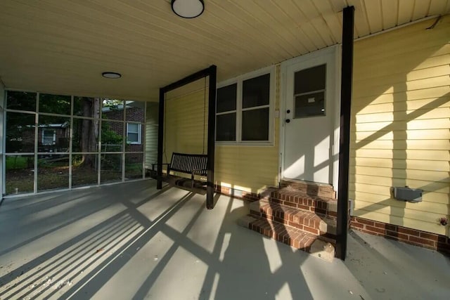 view of patio / terrace featuring a porch