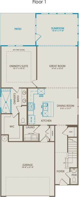 4135 Collins Dr, Charleston, SC 29414 - view of property floor plan