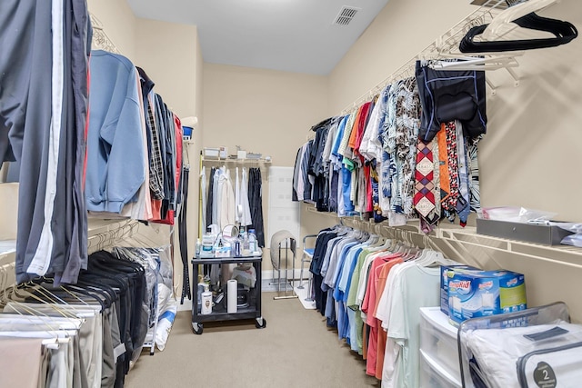 522 Tidewater Chase Ln, Summerville, SC 29486 - walk in closet featuring carpet flooring and visible vents