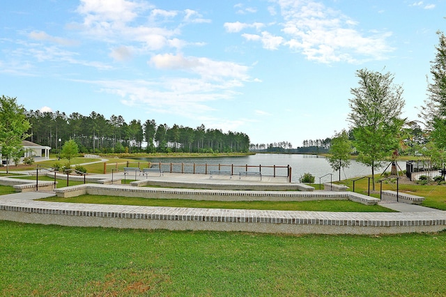 522 Tidewater Chase Ln, Summerville, SC 29486 - view of community with a lawn and a water view