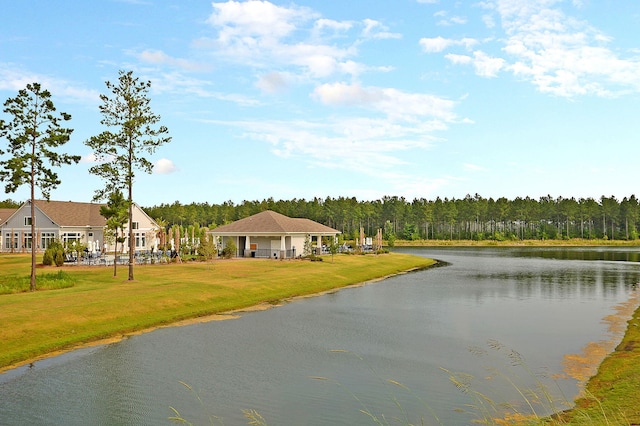 522 Tidewater Chase Ln, Summerville, SC 29486 - view of water feature with a wooded view