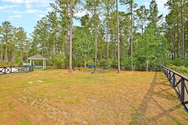 522 Tidewater Chase Ln, Summerville, SC 29486 - view of yard featuring a gazebo