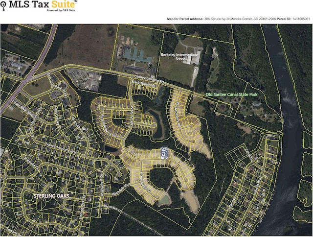 386 Spruce Ivy St, Moncks Corner, SC 29461 - map of property location