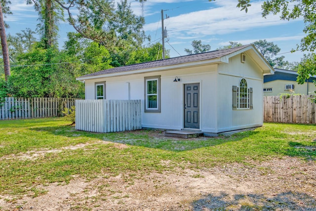208 State St, Walterboro, SC 29488 - back of house featuring an outbuilding