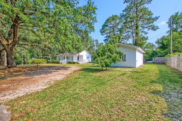 208 State St, Walterboro, SC 29488 - view of yard with driveway