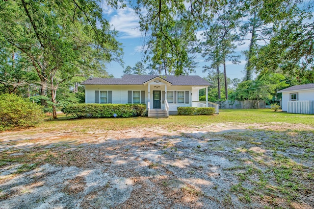 208 State St, Walterboro, SC 29488 - view of front of home featuring covered porch
