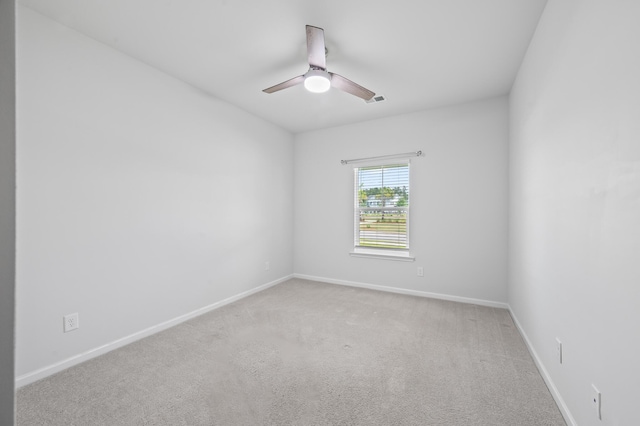 209 Country Gate Ln, Summerville, SC 29485 - unfurnished room with baseboards, ceiling fan, and carpet floors