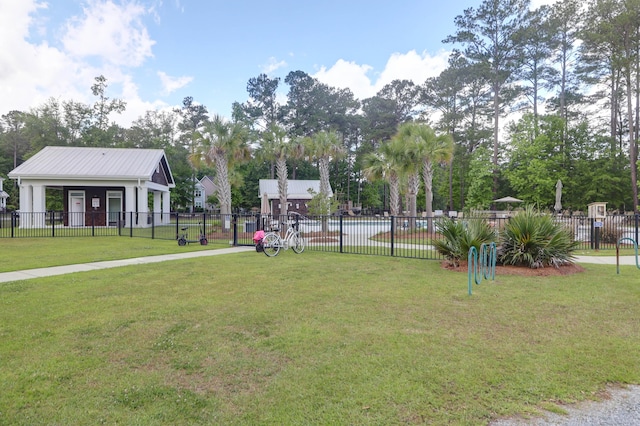 surrounding community featuring a dog friendly area