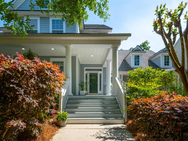 1977 Pierce St, Charleston, SC 29492 - entrance to property with covered porch
