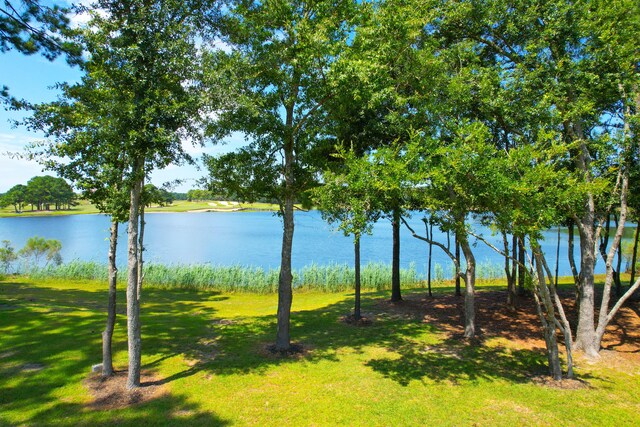 view of water feature