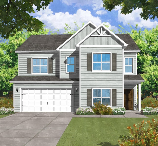 15 Darby Meadow Ln, Ridgeville, SC 29472 - view of front facade with a garage