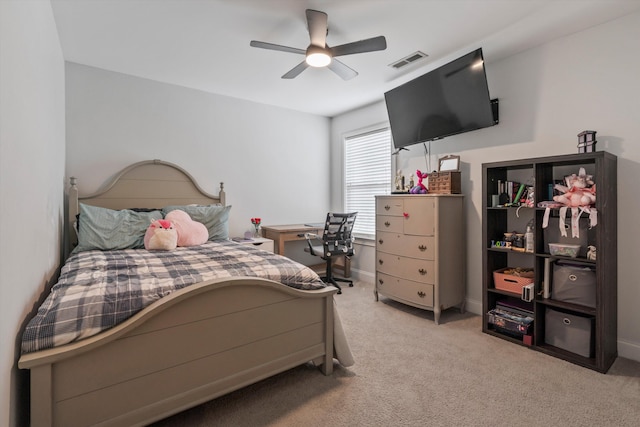 216 Foxbank Plantation Blvd, Moncks Corner, SC 29461 - bedroom featuring carpet floors, a ceiling fan, and baseboards