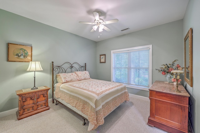 109 Waveney Cir, Goose Creek, SC 29445 - bedroom with light carpet and a ceiling fan