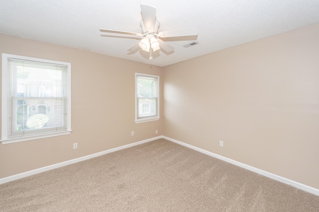102 Six Point Ct, Goose Creek, SC 29445 - empty room with carpet, baseboards, and ceiling fan