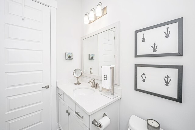 1515 Pogonia St Unit 2, Mount Pleasant, SC 29466 - bathroom with vanity and toilet