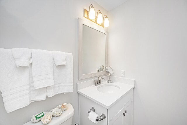 1515 Pogonia St Unit 2, Mount Pleasant, SC 29466 - bathroom with vanity and toilet