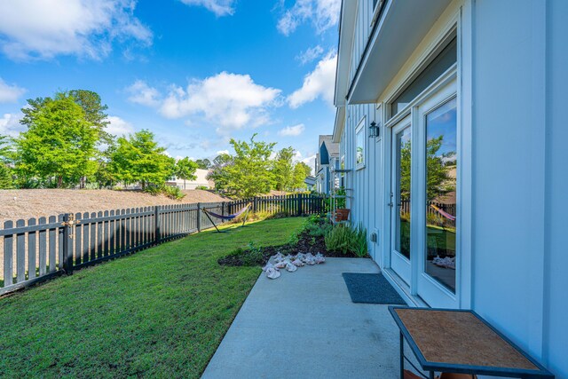 1515 Pogonia St Unit 2, Mount Pleasant, SC 29466 - view of yard featuring a patio