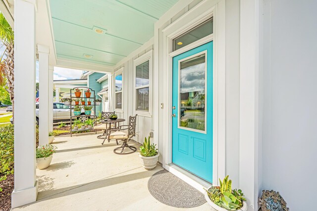 1515 Pogonia St Unit 2, Mount Pleasant, SC 29466 - view of exterior entry with a porch