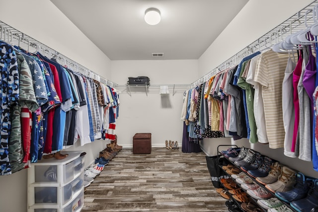 9009 Chato Ct, Summerville, SC 29483 - spacious closet with wood finished floors